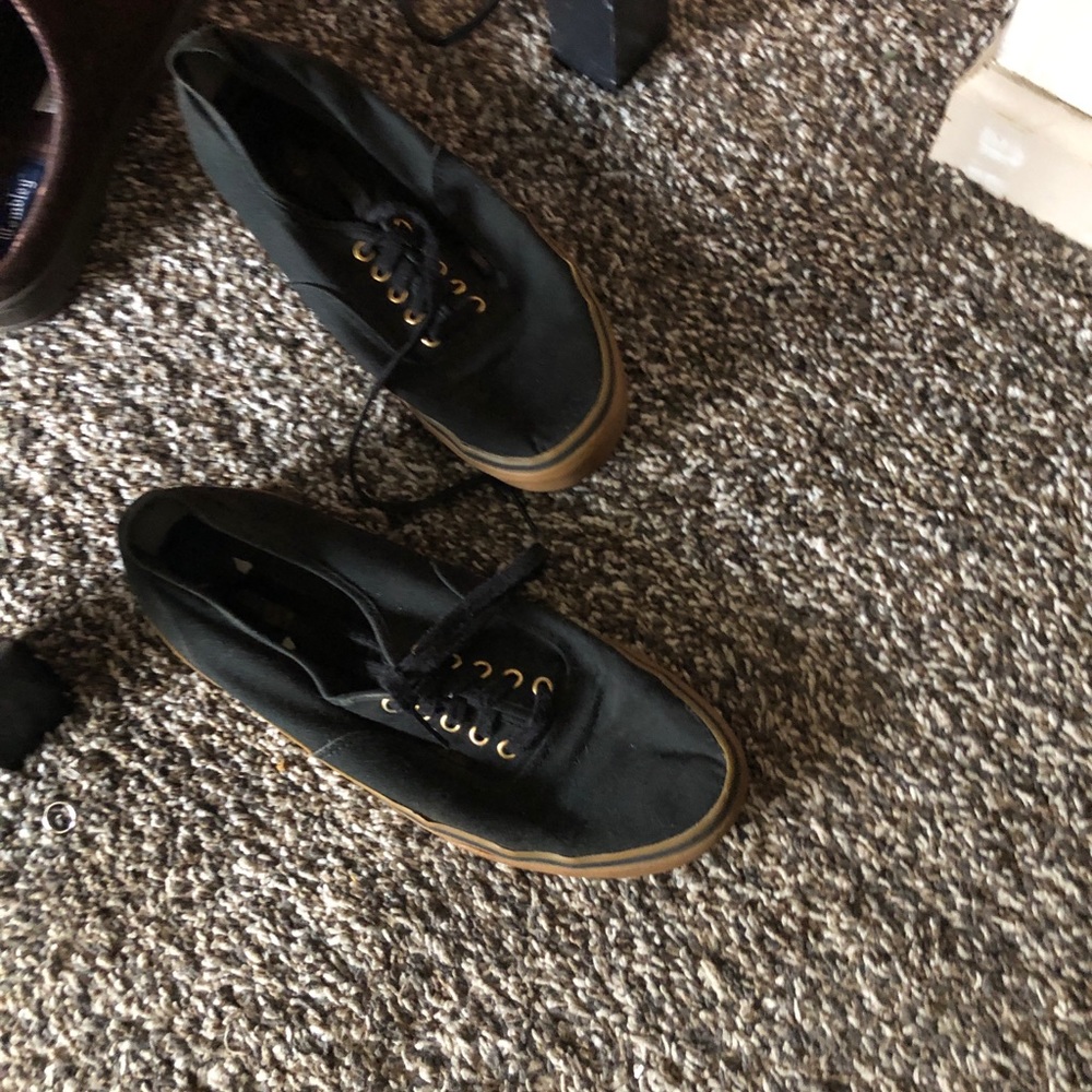 black and tan vans